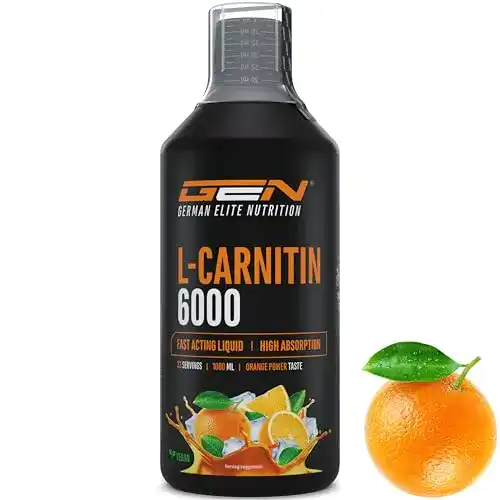L-Carnitin GEN German Elite Nutrition 6000 Liquid 1000 ml