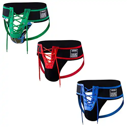 Suspensorium Herren JOCKMAIL 3er Pack Slips für Männer
