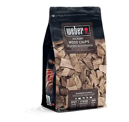 Räucherchips von Weber (700g) aus Hickoryholz für Rindfleisch
