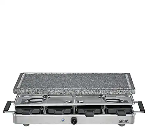 Spring Raclette mit Alugrillplatte KP3267410001 und Granitstein