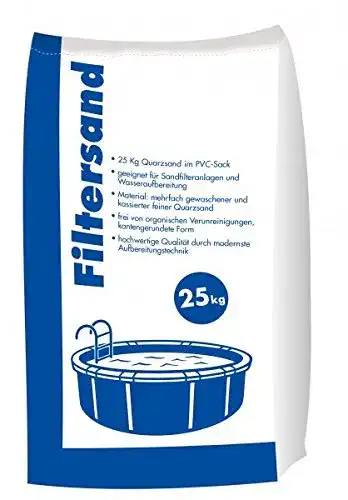 Filtersand Hamann Mercatus GmbH 0,4-0,8 mm 25 kg für Filteranlagen