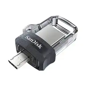 SanDisk Ultra Dual Drive M3.0 USB-Stick mit 256 GB Speicherplatz