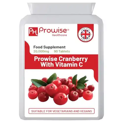 Cranberry Kapseln Prowise Healthcare Double Strength mit Vitamin C