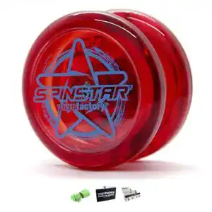 YoyoFactory Spinstar Yo-Yo in Rot für Einsteiger