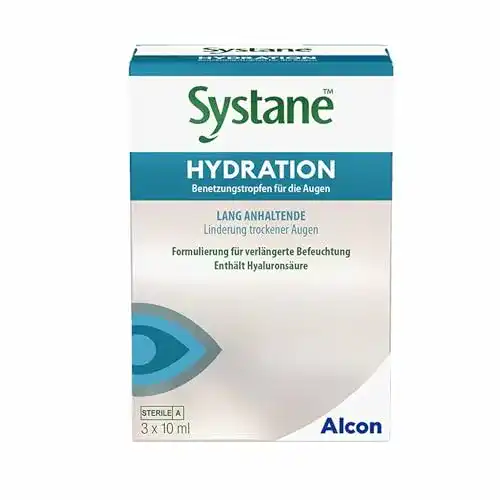 Augentropfen Systane Hydration, 3 x 10 ml