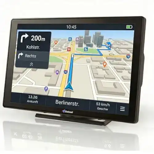 Lkw-Navigationsgerät Elebest City 90 mit 9 Zoll Display und 40 GB Speicher