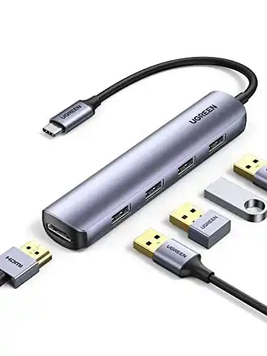 Ugreen USB-C Hub mit HDMI und USB 3.0 für verschiedene Geräte