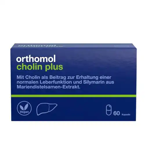 Cholin Orthomol Plus zur Unterstützung der Leberfunktion