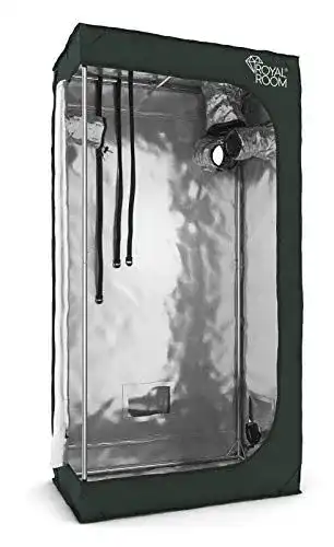 RoyalRoom Growzelt 80x40x160 cm für Indoor-Anbau