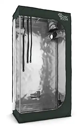 RoyalRoom Growzelt 80x40x160 cm für Indoor-Anbau