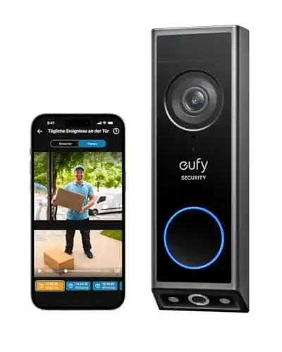 Eufy Security Video-Türklingel E340 mit Dual-Kamera und Nachtsicht
