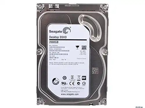 Seagate Desktop 2TB SSHD interne Hybrid-Festplatte 3,5 Zoll 7200rpm