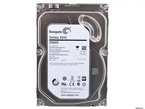 Seagate Desktop 2TB SSHD interne Hybrid-Festplatte 3,5 Zoll 7200rpm