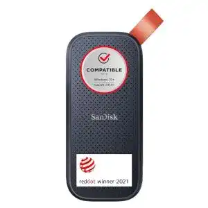 SanDisk Portable SSD 480GB mit Lesegeschwindigkeit bis zu 520MB/s