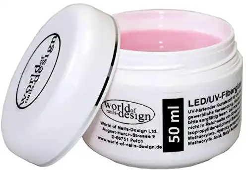 UV-Gel für LED/UV-Nägel Dickviskoses Fiberglasgel in Rosa