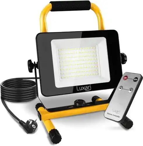Luxari LED Baustrahler 60W mit 5400LM und dimmbarer Funktion