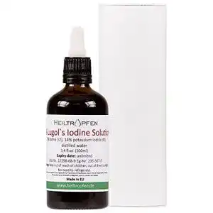 Lugolsche Lösung 7% Jodlösung 100 ml Pharmazeutische Qualität