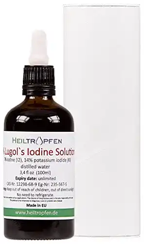Lugolsche Lösung 7% Jodlösung 100 ml Pharmazeutische Qualität