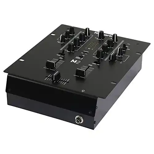 DJ-Mixer Numark M2 – 2-Kanal Scratch Mixer für Rackmontage