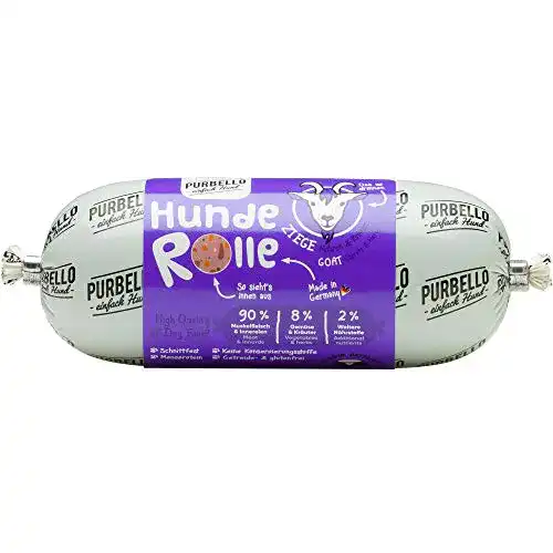 Purbello Hunde-Rolle Ziege mit Karotte und Kräutern 8 x 200 g