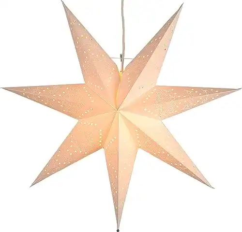 Adventsstern EGLO Weihnachtsstern für Innen und Außen, Dekostern