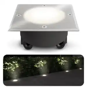 Bodeneinbauleuchte SSC-LUXon LED eckig für Außenbereich