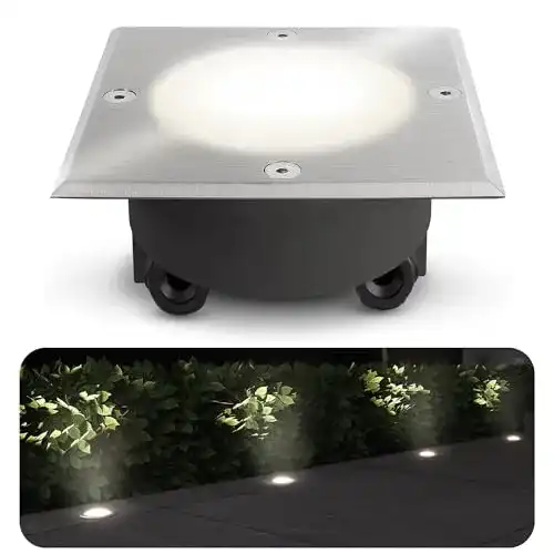 Bodeneinbauleuchte SSC-LUXon LED eckig für Außenbereich