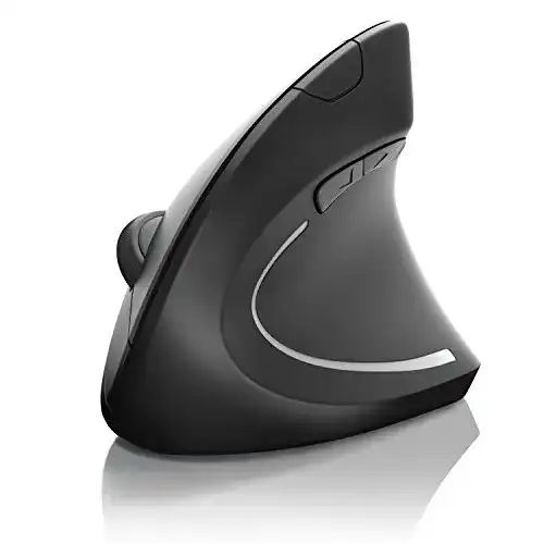 Kabellose ergonomische Maus von CSL-Computer mit 5 Tasten