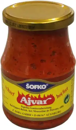 Ajvar Sofko scharf 350g – Pikante Gewürzmischung aus Mazedonien