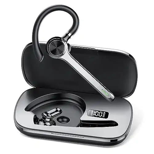 Hoxe Bluetooth Headset V5.3 mit 100 Stunden Gesprächszeit