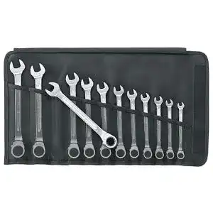 Stahlwille Ringmaulschlüssel Ratschen-Set, 12-teilig