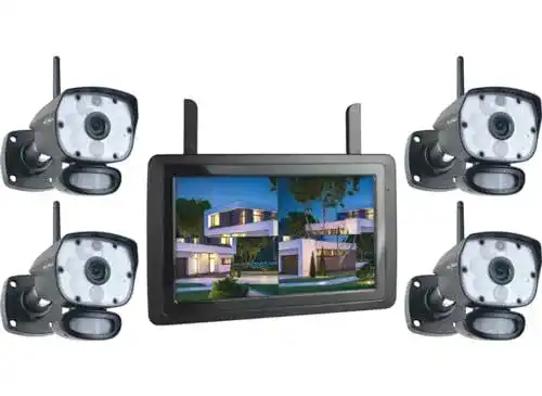 Überwachungskamera Set ELRO CZ60RIPS mit Color Night Vision 1080P HD