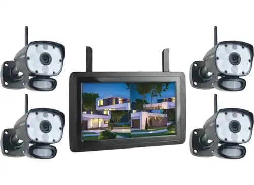 Überwachungskamera Set ELRO CZ60RIPS mit Color Night Vision 1080P HD