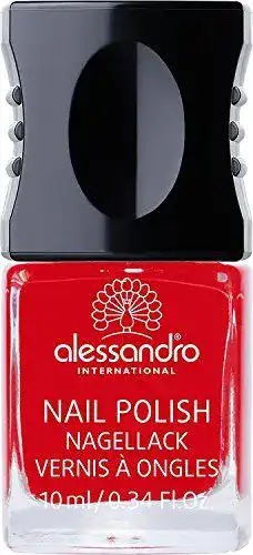 Nagellack Alessandro 907 Ruby Red, 10 ml Roter Farblack
