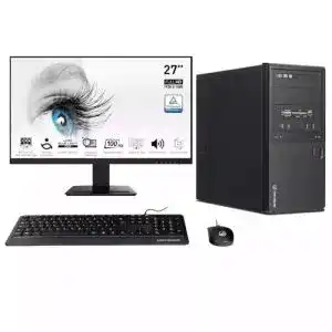 Ankermann Desktop PC Komplett-Set mit 27 Zoll Monitor