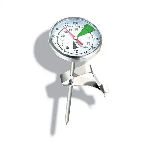 Milchthermometer Motta Küche aus Edelstahl