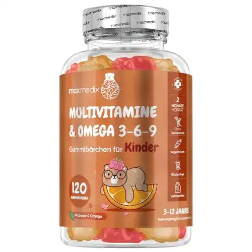 Multivitamin Gummibärchen von maxmedix für Kinder