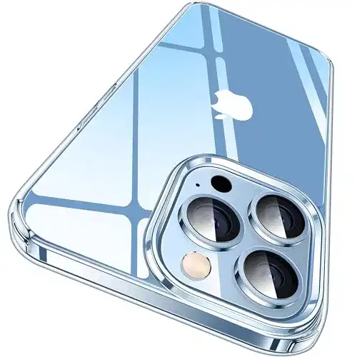 Transparente Schutzhülle für iPhone 13 Pro von CASEKOO