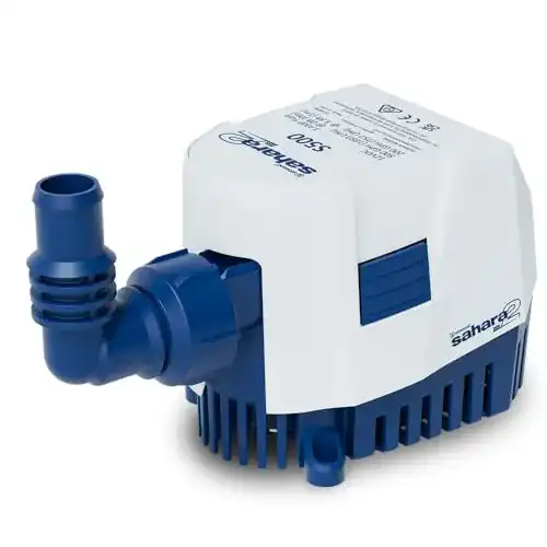 Bilgenpumpe Attwood 5505-7 Sahara MK2 500 GPH 12 Volt automatisch