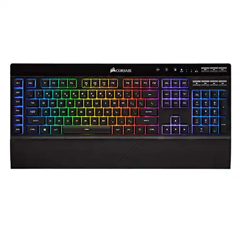 Corsair K57 RGB Wireless Gaming Tastatur mit unter 1 ms Reaktionszeit