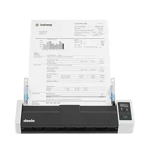 Doxie Q2 Dokumentenscanner, kabellos und wiederaufladbar, A4