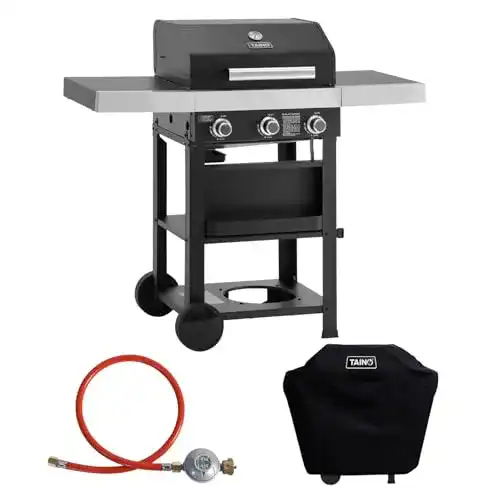 Taino WABAYA 3+0 Gasgrill mit 3 Brennern und Keramik Sear-Burner