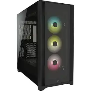 Corsair iCUE 5000X RGB Gehäuse für ATX-PCs mit Glas-Paneelen