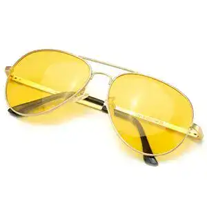 Nachtsichtbrille SODQW mit gelben Linsen zur Verbesserung der Nachtsicht
