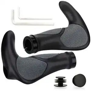 Ergonomische Fahrradgriffe ELOSIS rutschfest für 22 mm Lenker
