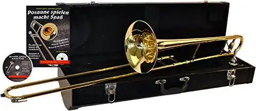 Posaune Clifton Tenor-Zugposaune mit Mundstück und Koffer