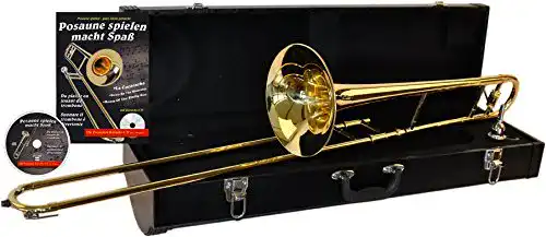 Posaune Clifton Tenor-Zugposaune mit Mundstück und Koffer