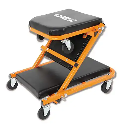 Werkstatt Rollbrett Beta 3002 – Montageroller und Sitz