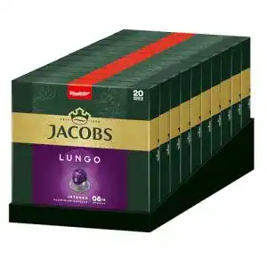 Nespresso Kapseln Jacobs Lungo Intenso – 200 Kaffeekapseln