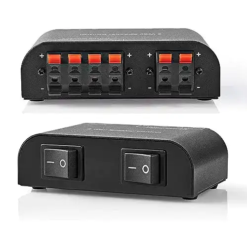 Lautsprecher Umschalter TronicXL für 2 Lautsprecherpaare